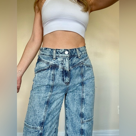 π AG Wide Leg Jeans - Picture 3 of 10